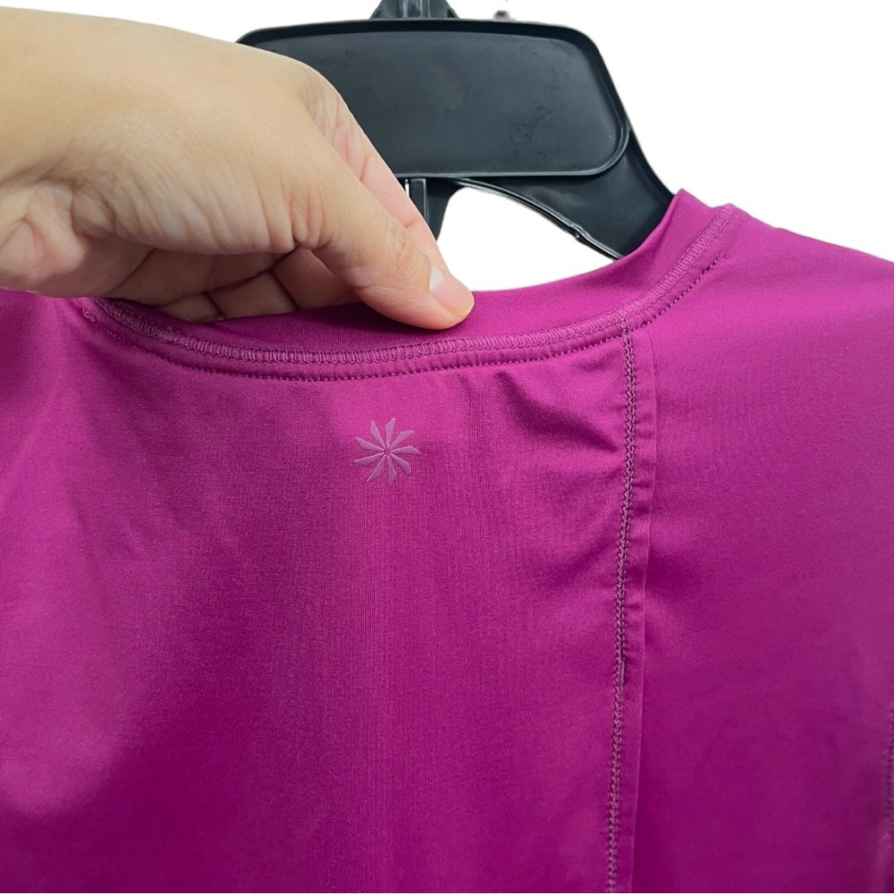 Athleta Sunlover UPF tulip-back tank in Dark Fuschia Size XS - Picture 6 of 6